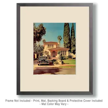 Vintage Architecture #19 Wall Art Prints - 8"x10" Art Print for 11"x14" Frame