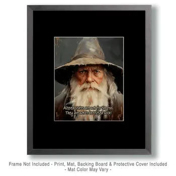 Wizard Logic "Altered States" Wall Art Prints – 8″x10″ Artwork for 11″x14″ Frame