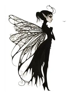 Fairy Giving Advice - Fairies Wall Art Prints – 8″x10″ Artwork for 11″x14″ Frame