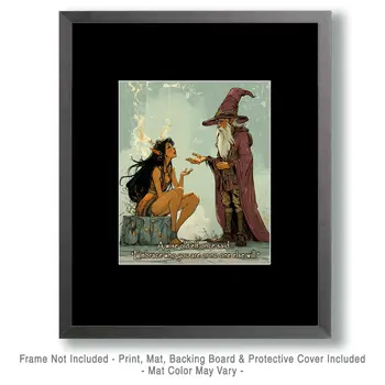 Embrace Who You Are - Wizard Logic Wall Art Prints – 8″x10″ Artwork for 11″x14″ Frame