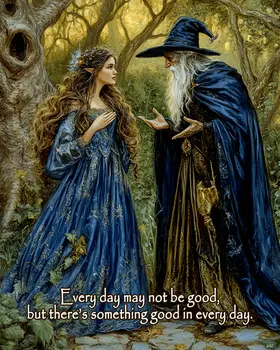 Something Good - Wizard Logic Wall Art Prints – 8″x10″ Artwork for 11″x14″ Frame