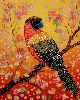 Unknown Parrot - Australian Wildlife Wall Art Prints – 8″x10″ Artwork for 11″x14″ Frame