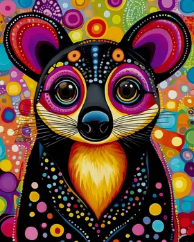 Tasmanian Devil - Australian Wildlife Wall Art Prints – 8″x10″ Artwork for 11″x14″ Frame
