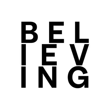 Believing, Eye Chart Art Wall Art Prints – 8″x10″ Artwork in 11″x14″ Mat
