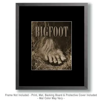 The Bigfoot - Art Prints – 8″x10″ Artwork in 11″x14″ Mat