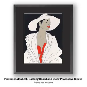 California Cowgirl – Sophisticated Cowgirls 8″x10″ Artwork in 11″x14″