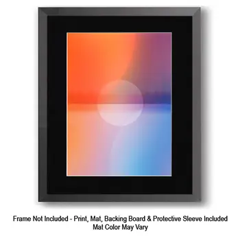 Serenity - Tranquility Art for Self-Care Home Decor Wall Art Prints – 8″x10″ Artwork – 11″x14″ Matte