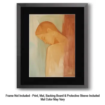 Stillness - Tranquility Art for Self-Care Home Decor Wall Art Prints – 8″x10″ Artwork – 11″x14″ Matte