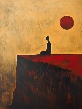 Perfect Mediation - Zen Art for Meditation Home Decor Wall Art Prints – 8″x10″ Artwork – 11″x14″ Matte