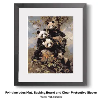 Climbing Koala Bear - Animal Kingdom Wall Art Prints, from Cute to Majestic – 8″x10″ Artwork for 11″x14″ Frame