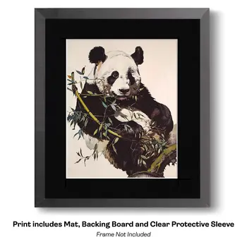 Climbing Koala Bear - Animal Kingdom Wall Art Prints, from Cute to Majestic – 8″x10″ Artwork for 11″x14″ Frame