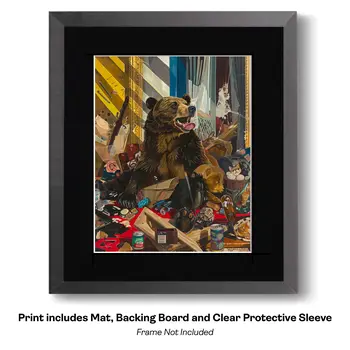 Climbing Koala Bear - Animal Kingdom Wall Art Prints, from Cute to Majestic – 8″x10″ Artwork for 11″x14″ Frame