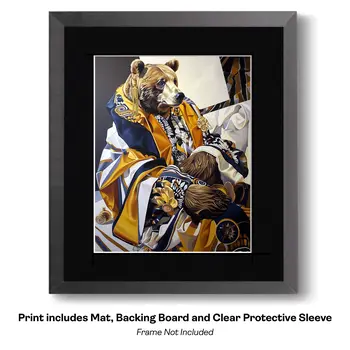 Climbing Koala Bear - Animal Kingdom Wall Art Prints, from Cute to Majestic – 8″x10″ Artwork for 11″x14″ Frame