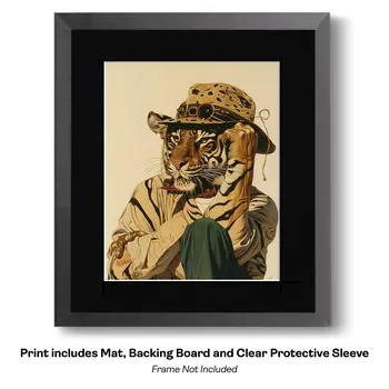 Climbing Koala Bear - Animal Kingdom Wall Art Prints, from Cute to Majestic – 8″x10″ Artwork for 11″x14″ Frame