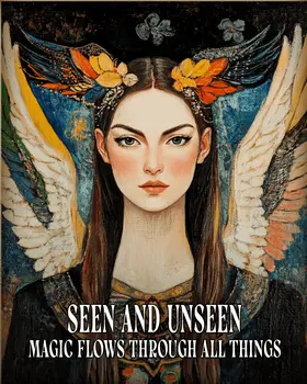 Seen and Unseen - Freya the Norse Goddess Wall Art Prints – 8″x10″ Artwork for 11″x14″ Frame