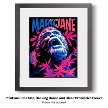 420 Somewhere Blissed Out – 420 8″x10″ Artwork for 11″x14″ Frame