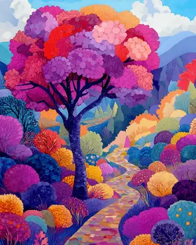 Colors of Summer - Nature Art Prints - 8"x10" Artwork for 11"x14" Frame