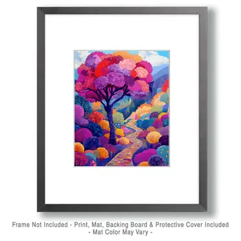 Colors of Summer - Nature Art Prints - 8"x10" Artwork for 11"x14" Frame