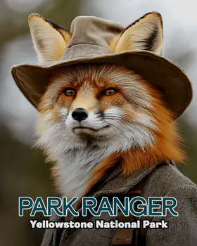 Fox - Animal Park Ranger Wall Art Prints – 8″x10″ Artwork for 11″x14″ Frame