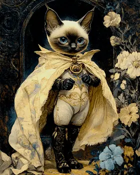 Mightier Mouse - Pet Superheros Art Prints – 8″x10″ Artwork for 11″x14″ Frame