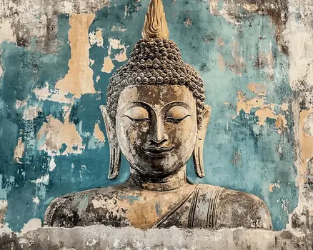 Buddha #1 - Rattanakosin Style Wall Art Prints – 8″x10″ Artwork for 11″x14″ Frame