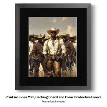 Cowboy Reflecting - Cowboy Western Art Prints 8"x10" Artwork