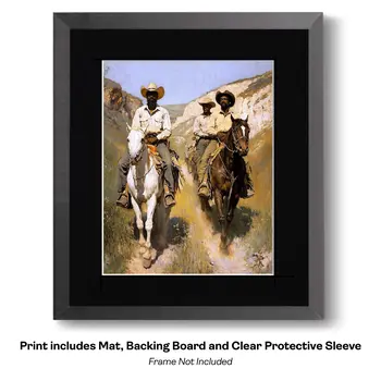 Cowboy Reflecting - Cowboy Western Art Prints 8"x10" Artwork