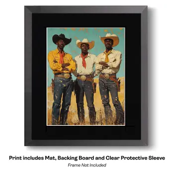 Cowboy Reflecting - Cowboy Western Art Prints 8"x10" Artwork