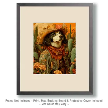 Old Clementine - American Southwest Art Prints - 8"x10" Artwork for 11"x14" Frame
