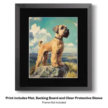 German Shepherd at Window - Pet Dog Still Life Wall Art Prints – 8″x10″ Artwork for 11″x14″ Frame