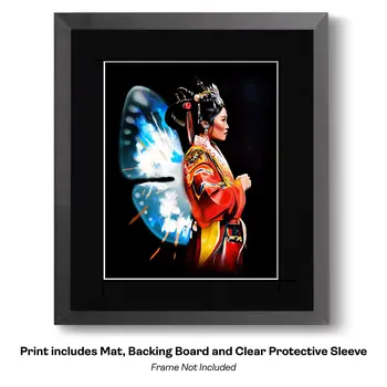 Spanish Mysterious Night Fairy - Fairies Worldwide – 8″x10″ Artwork in 12″x14″ Mat