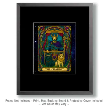 The Emperor - Tarot Card Art Prints – 8″x10″ Artwork for 11″x14″ Frame