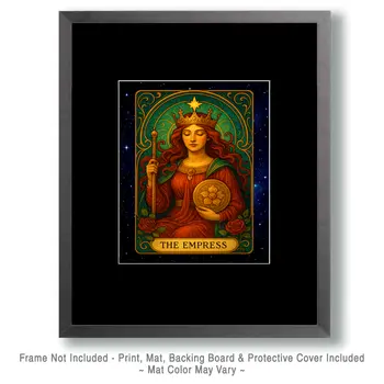 The Empress - Tarot Card Art Prints – 8″x10″ Artwork for 11″x14″ Frame