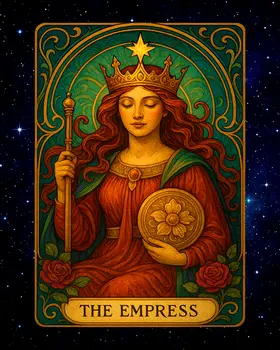 The Empress - Tarot Card Art Prints – 8″x10″ Artwork for 11″x14″ Frame