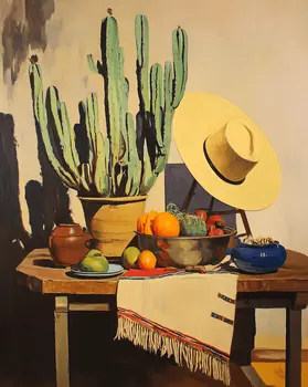 Southwestern Still Life 10 - Souvenir Keepsake Art Prints for Tourism 8"x10" Artwork for 11"x14" Frame