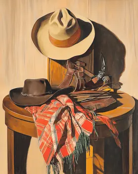 Southwestern Still Life 4 - Souvenir Keepsake Art Prints for Tourism 8"x10" Artwork for 11"x14" Frame