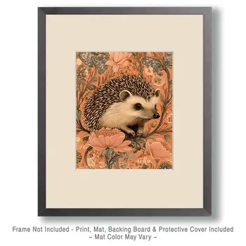 Stylized Hedgehog #2 - Pet Modern Art Prints – 8″x10″ Artwork for 11″x14″ Frame