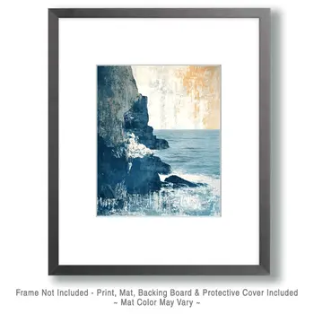 Northern Cliffs - Coastal Art Prints - 8"x10" Artwork
