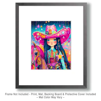 Cowgirl Pop #3 - American West Art Prints