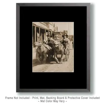 The Miller Sisters Heading Home - Cryptids Art Prints - 8"x8" Artwork for 12"x12" Frame