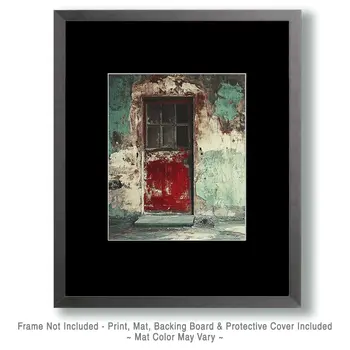 Dystopian Door Art Prints - 8"x10" Artwork
