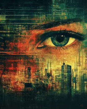 Dystopian Eye Art Prints - 8"x10" Artwork