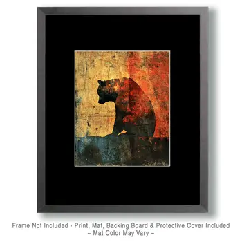 Dystopian Bear Art Prints - 8"x10" Artwork