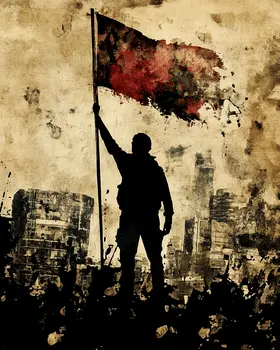 Dystopian Revolutionary Art Prints - 8"x10" Artwork