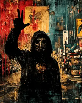 Dystopian Dude Art Prints - 8"x10" Artwork
