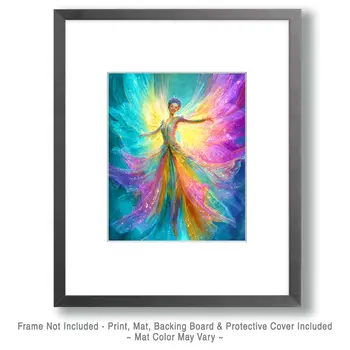 Enchanted Fairy Art Print - Fairies 8"x10" Artwork