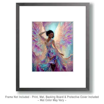 Good Fortune Fairy Art Print - Fairies 8"x10" Artwork