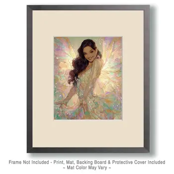 Lovely Fairy Art Print - Fairies 8"x10" Artwork