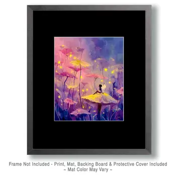 Mid-Summer Fairy Dream Art Print - Fairies 8"x10" Artwork