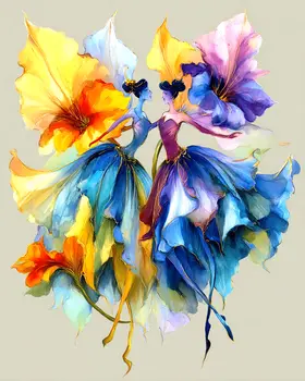 Lily Faes-Fairy Art Print - Fairies 8"x10" Artwork
